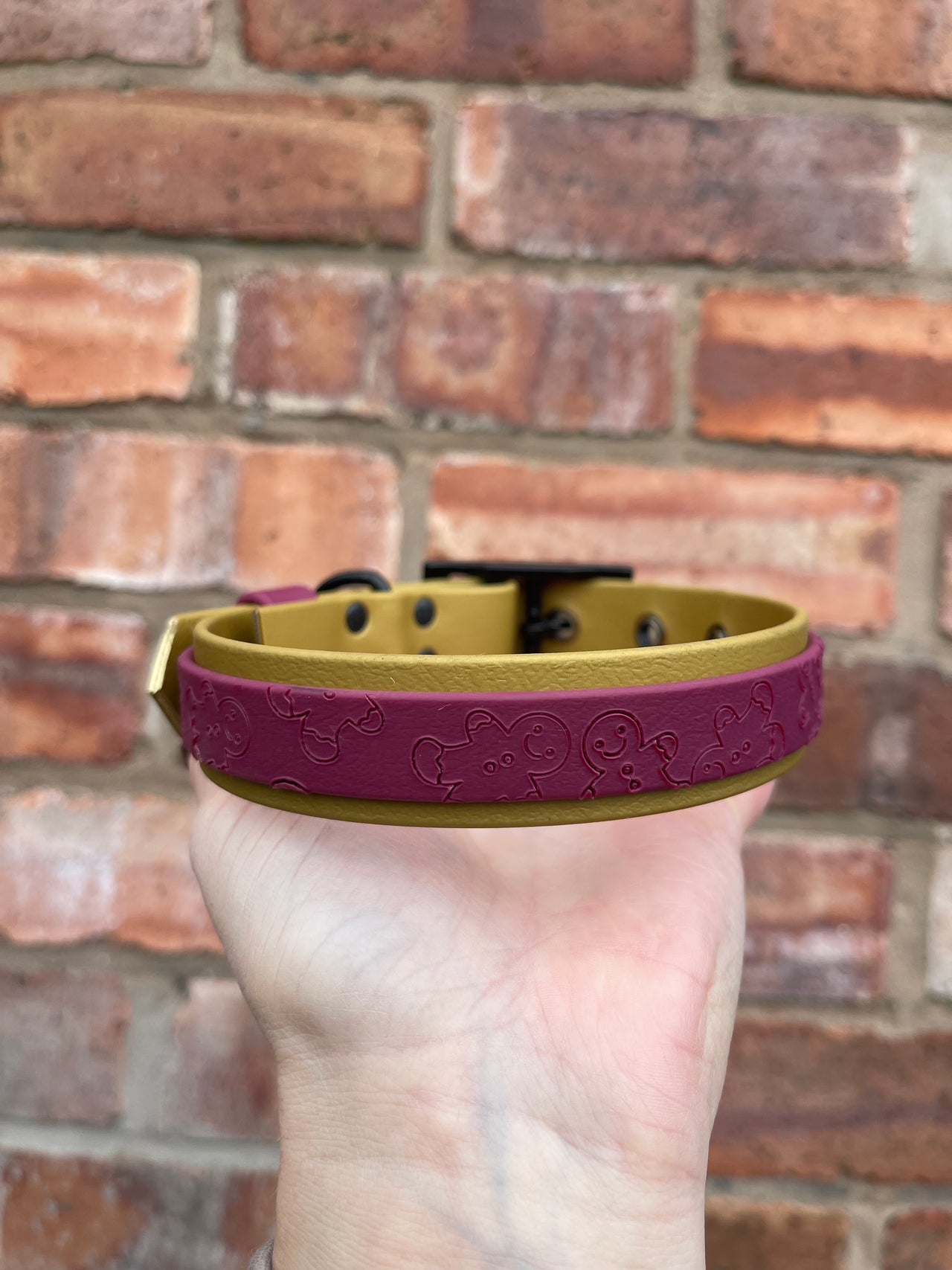 Create Your Own BioThane Patterned Collar - Christmas