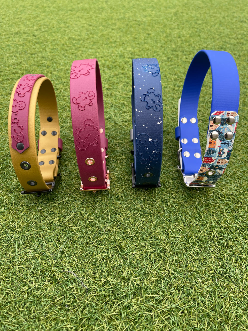Create Your Own BioThane Patterned Collar - Christmas