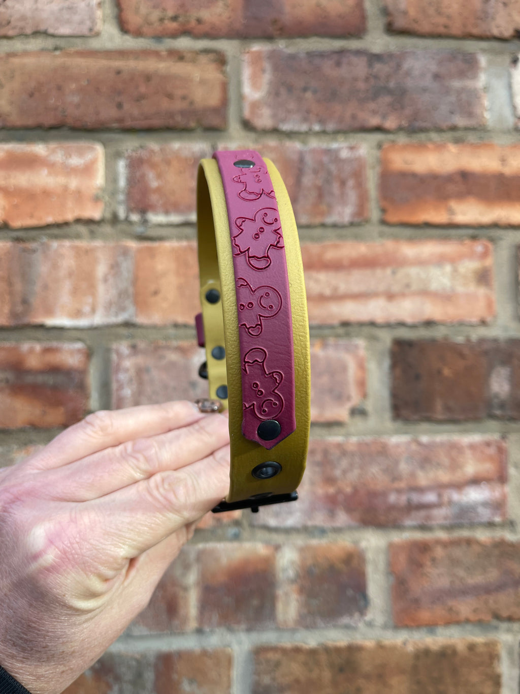 Create Your Own BioThane Patterned Collar - Christmas