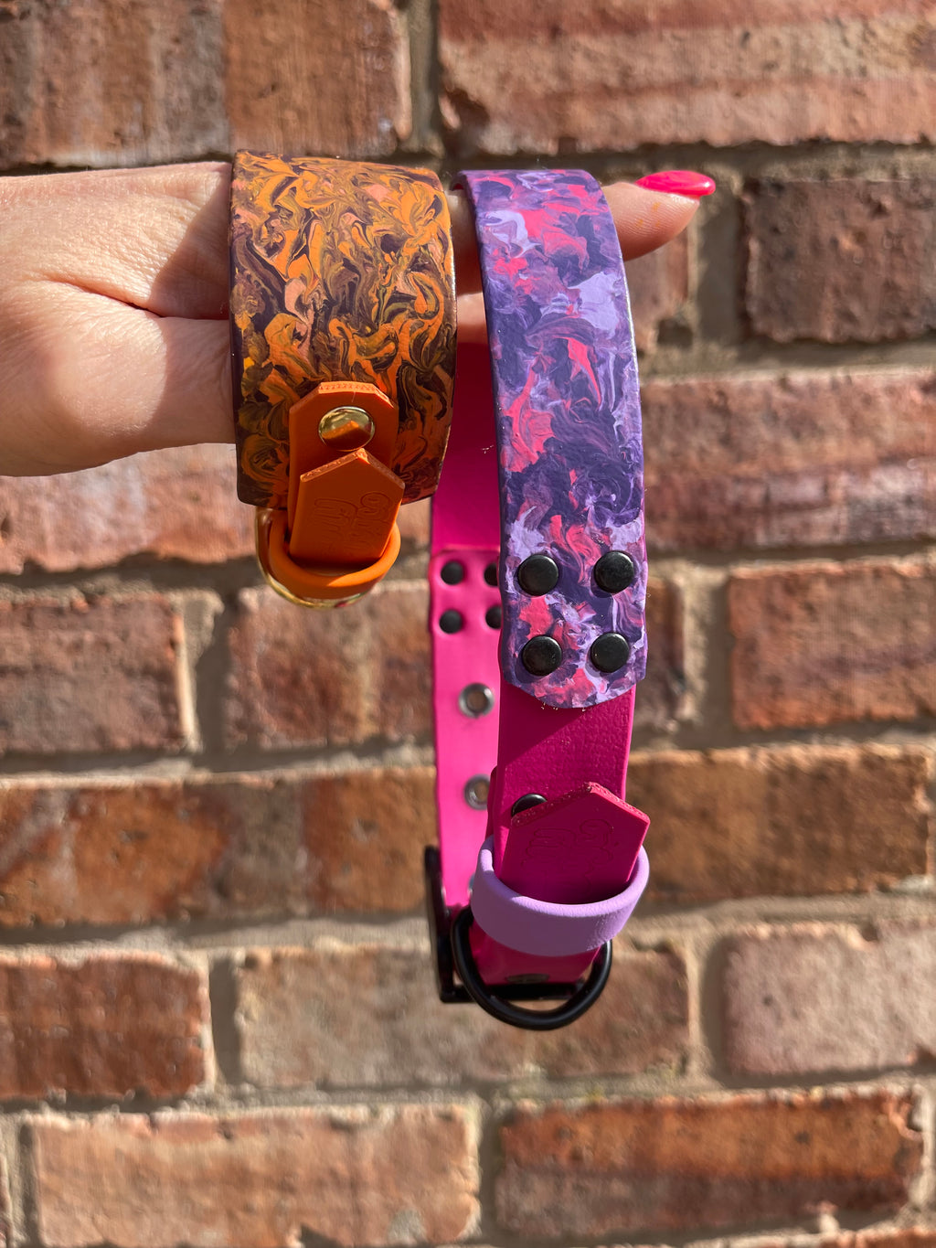 Create Your Own Watercolour BioThane Hound Collar