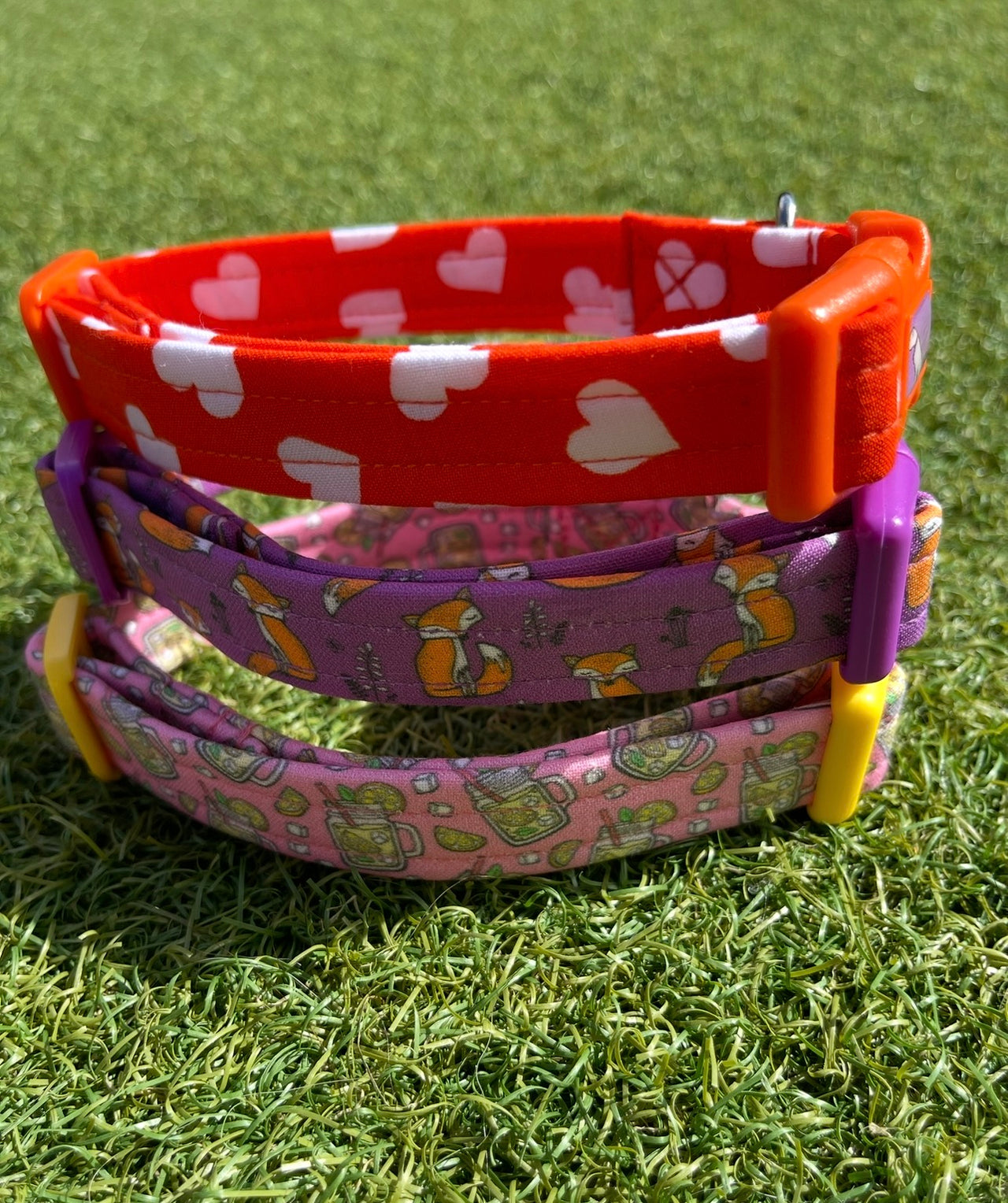 Fabric Dog Collar - Cute Confectionery Collection