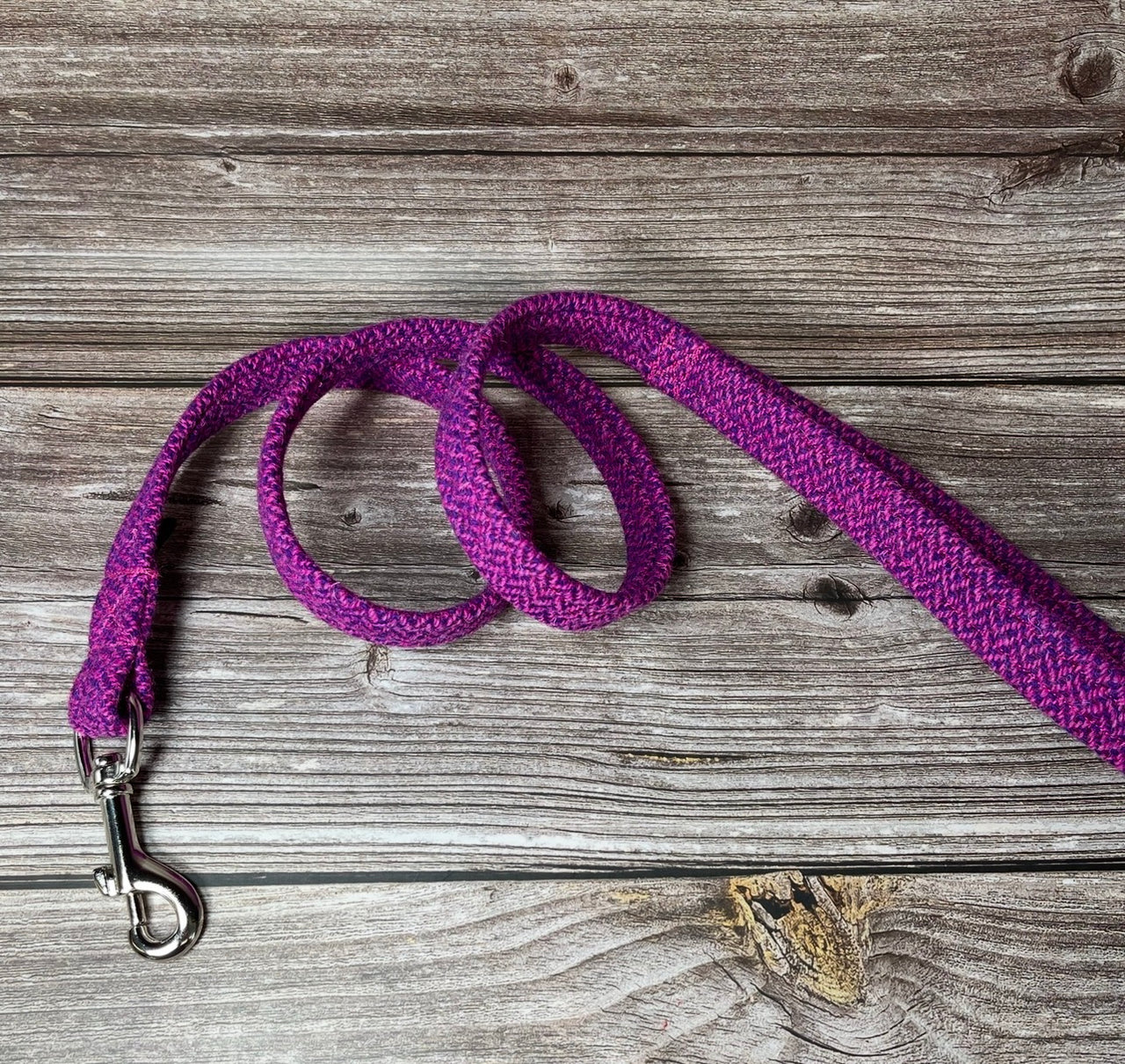 Harris Tweed Lead - Pinks / Purple Designs