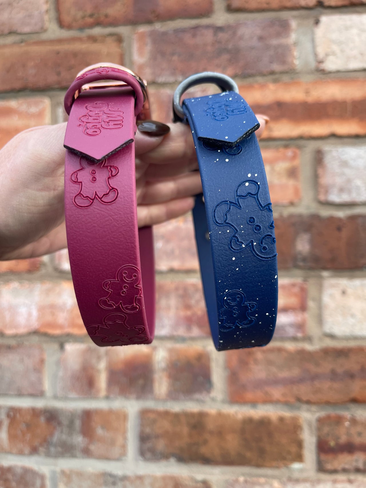 Create Your Own BioThane Patterned Collar - Christmas