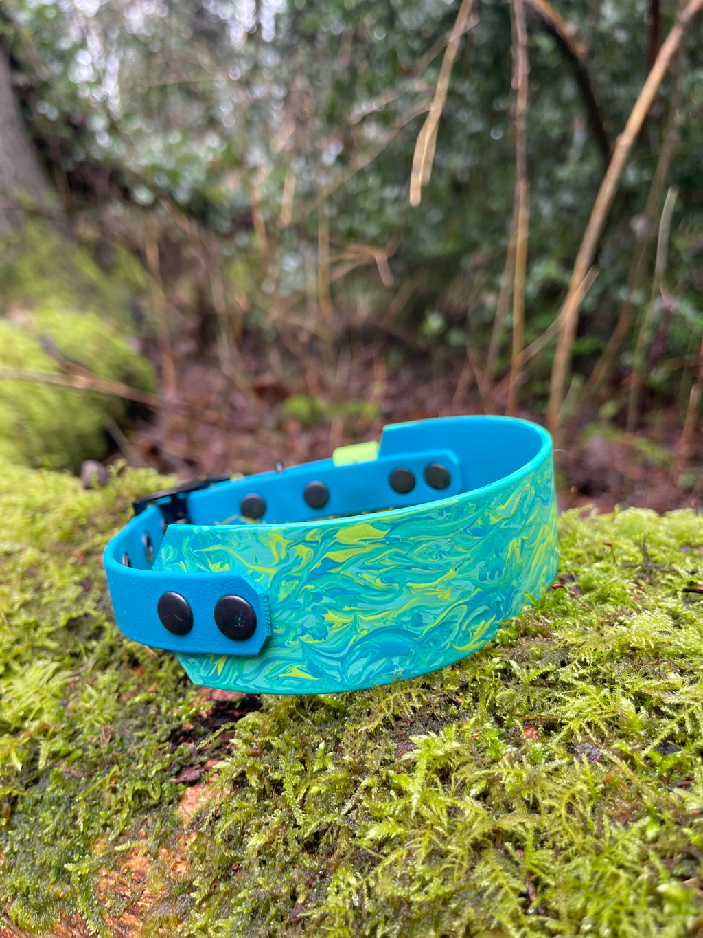 Create Your Own Watercolour BioThane Hound Collar