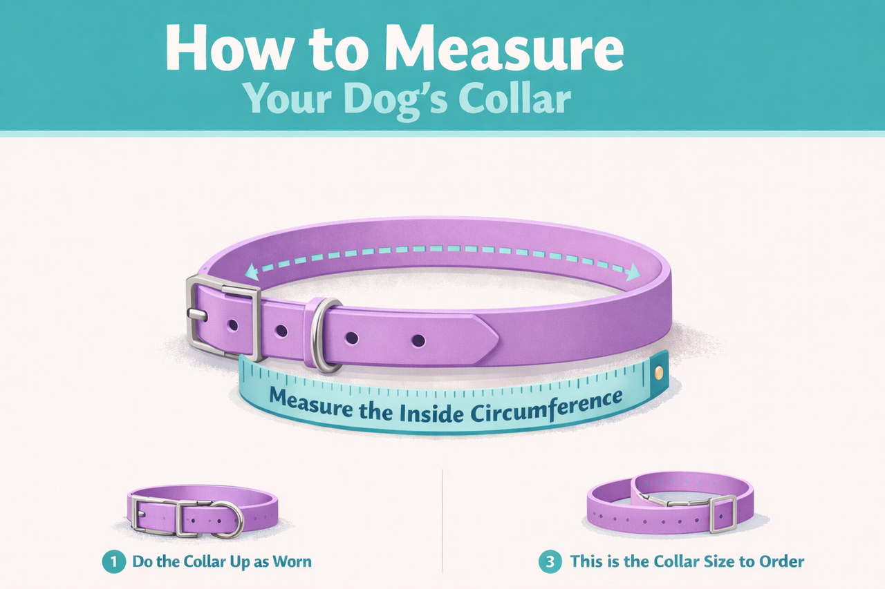 Design Your Own Semi Slip or Martingale Fleece Lined Collar