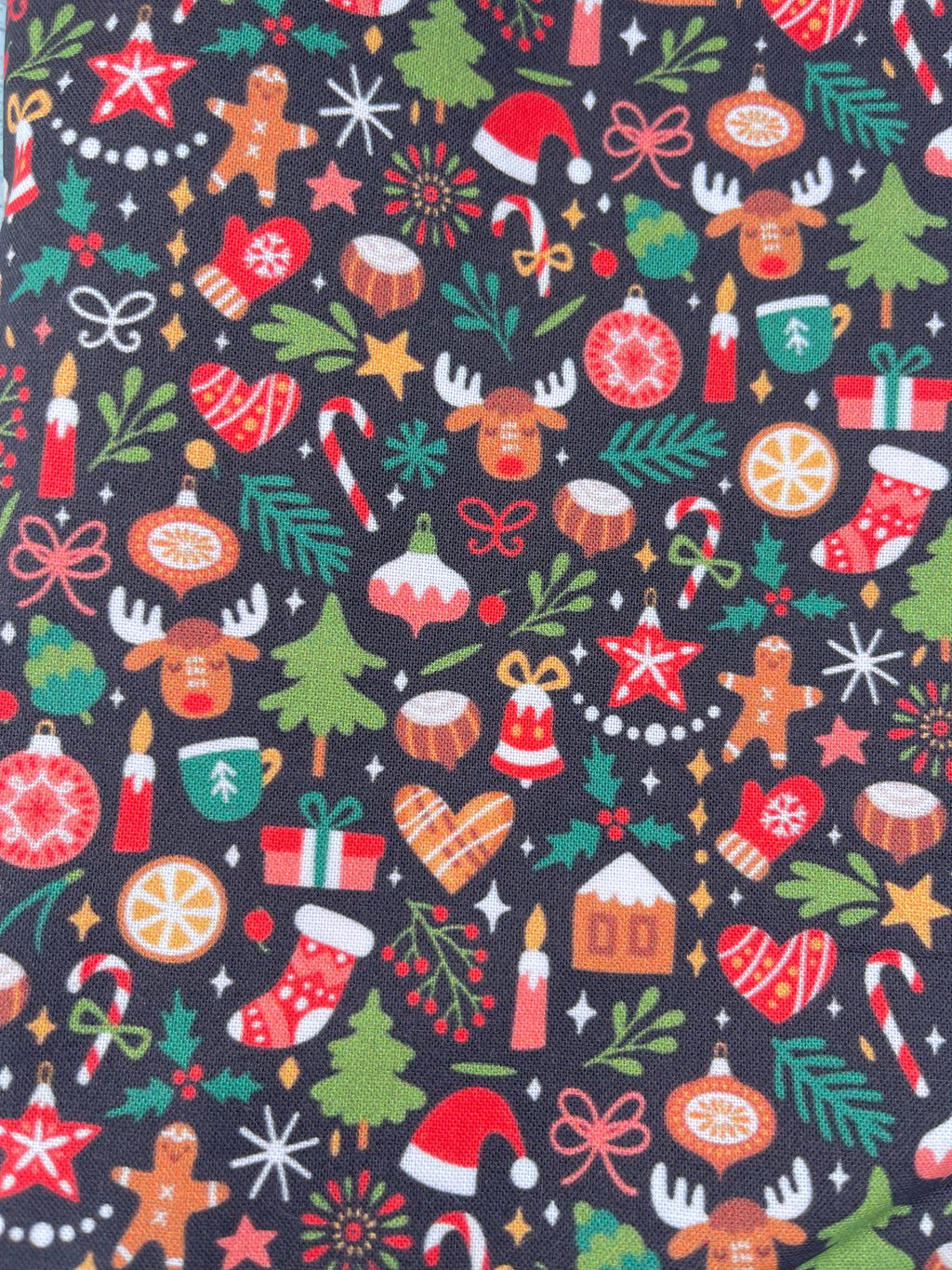 Fabric Dog Collar - Christmas Collection