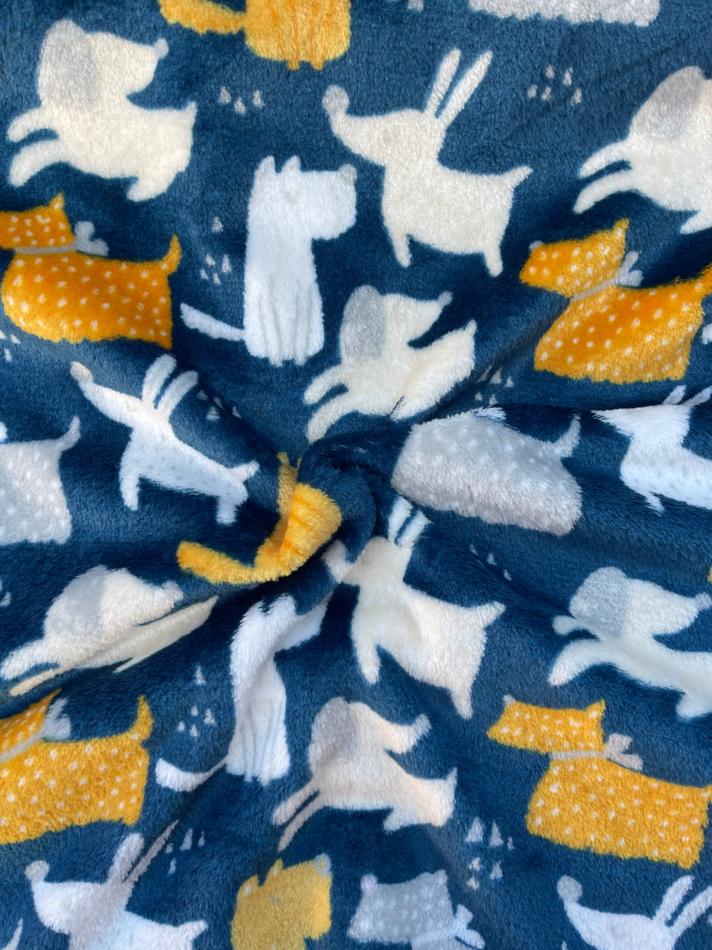 Doggy Duvet Cover - Patterned Cuddle Fleece
