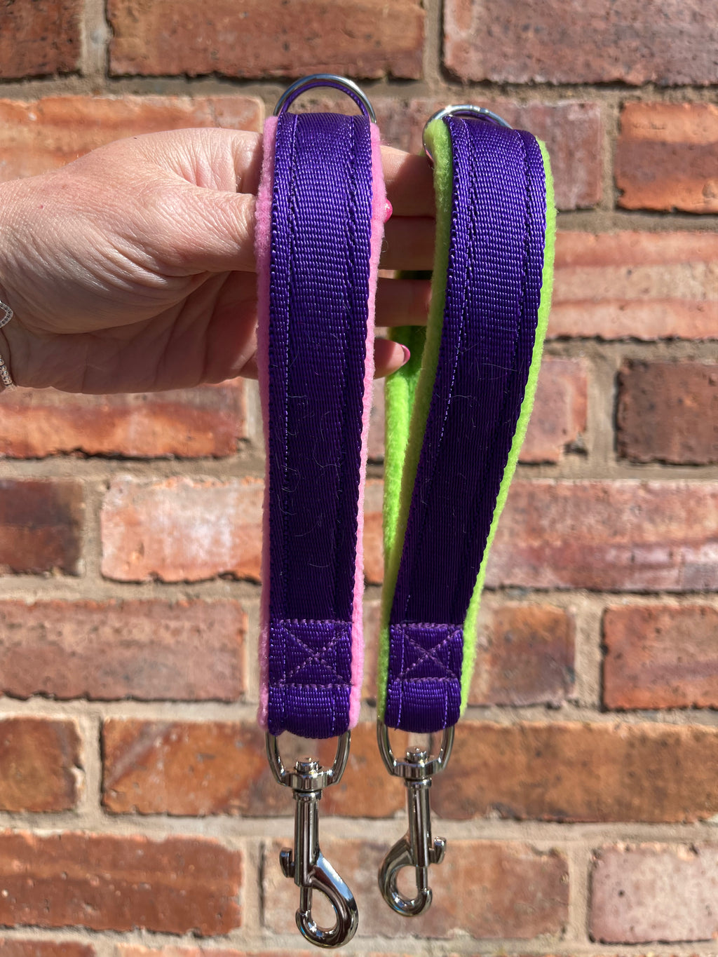 Dog Grab Handle / Traffic Handle – Waterproof Hexa, Biothane, Gripper or Fleece Lined