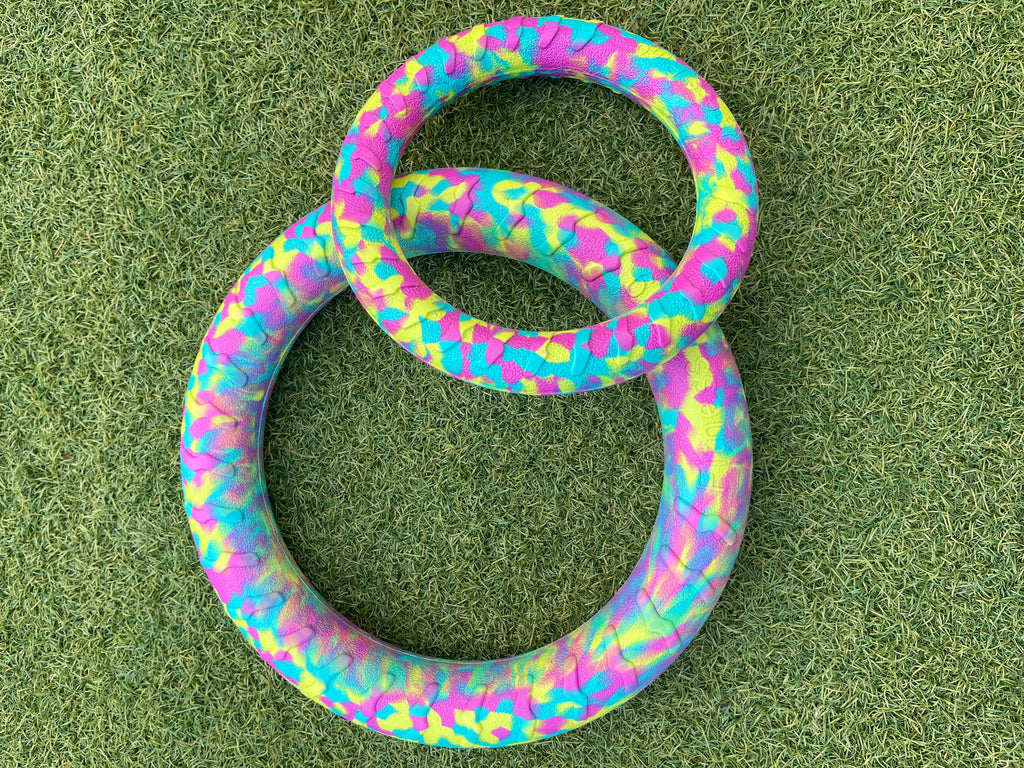 EVA Floating Dog Ring Toy – Soft Durable Dog Fetch Toy for Water & Outdoor Play