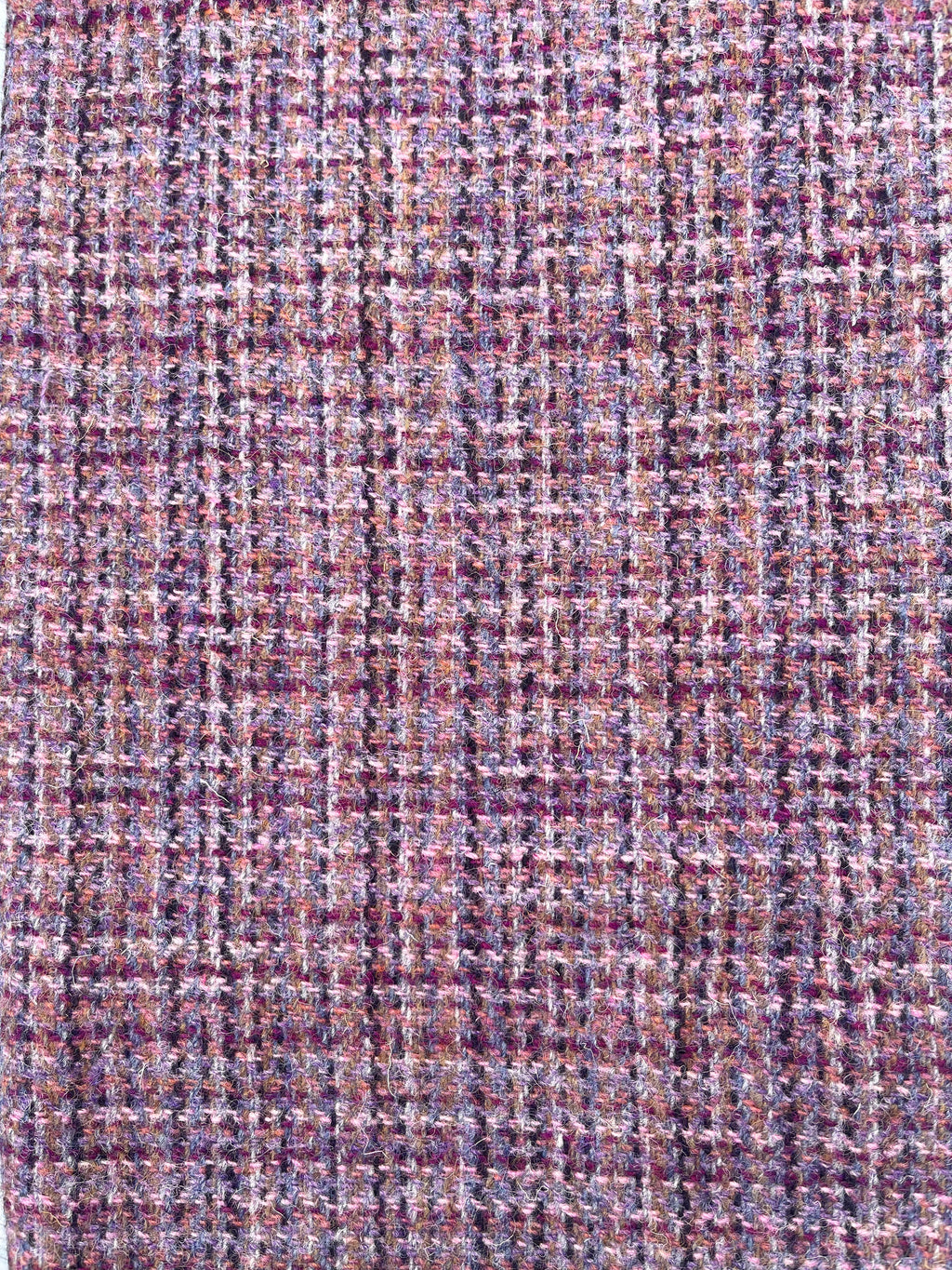 Harris Tweed Collar - Pinks / Purple Designs