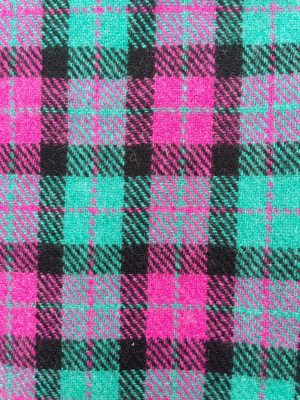 Harris Tweed Collar - Pinks / Purple Designs