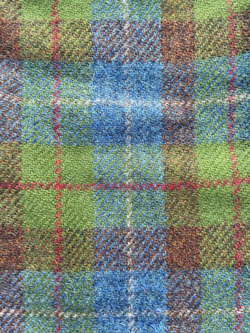 Harris Tweed Collar - Blues / Greens Designs