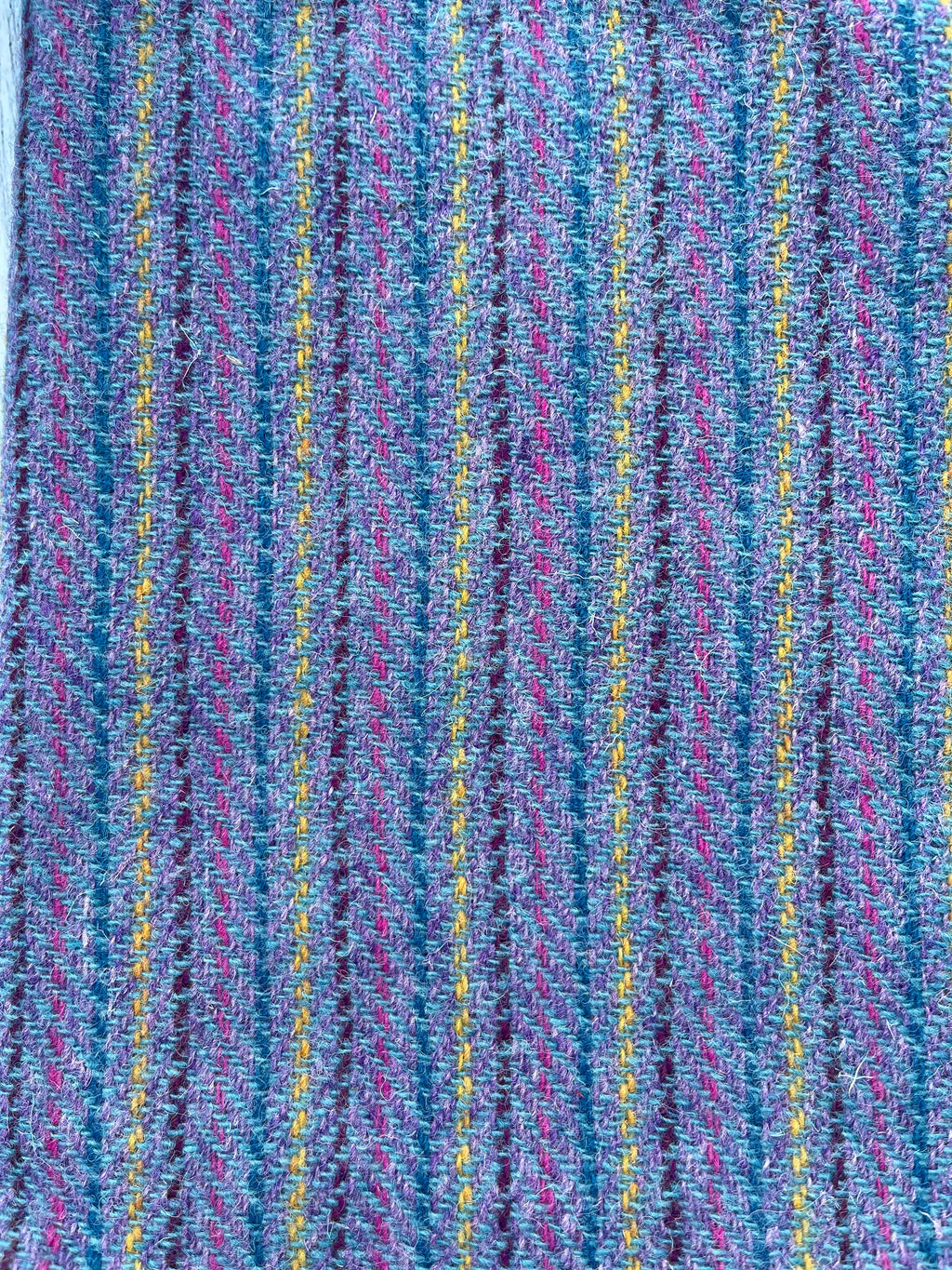 Harris Tweed Collar - Blues / Greens Designs